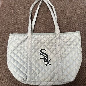 Quilted Chicago White Sox Tote Bag